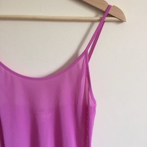 VICTORIA'S SECRET Sheer Mesh Tank Top